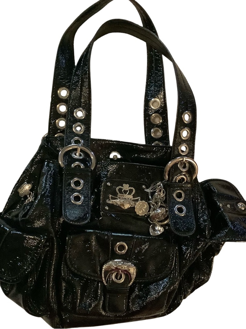 KathyVanZeeland Satchel Handbag
EXC. Cond/See pics for size Orig $99 SELL:  $25